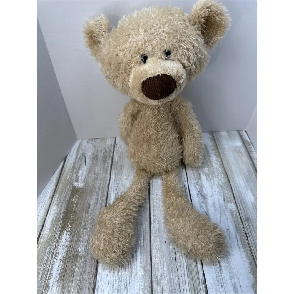 Gund Toothpick Light Brown Teddy Bear Soft Stuffed Animal 15
